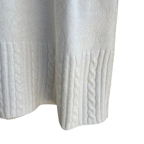 Casual Corner Annex Womens Cream Knit Cardigan & Short Sleeve Top Sweater Set M - Picture 10 of 11